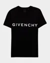 Givenchy Logo-print Short-sleeve T-shirt In Black