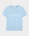 Givenchy Kids Logo Print T-shirt In White