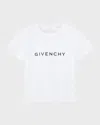 GIVENCHY BOY'S CLASSIC LOGO-PRINT T-SHIRT