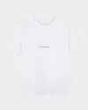 Givenchy Kids' Boy's Contrast Logo-print T-shirt In White