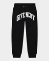 Givenchy Black Joggers With Lettering Logo In Black