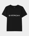 Givenchy Logo-print Short-sleeve T-shirt In Black