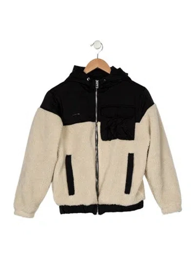 Pre-owned Givenchy Kids' Boy's Zip Up Jacket In Black