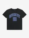 Givenchy Logo-appliqué Cotton-jersey T-shirt 6-12 Years Black In Black