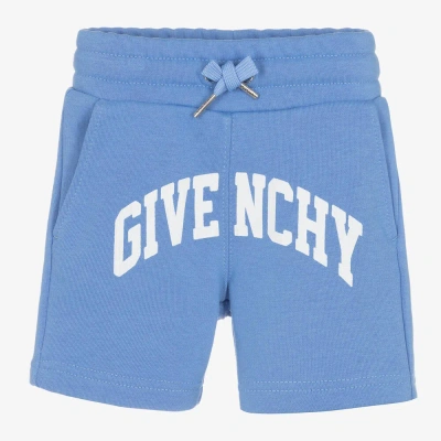 Givenchy Babies' Boys Blue Cotton Shorts