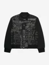 GIVENCHY BOYS EMBROIDERED BOMBER JACKET