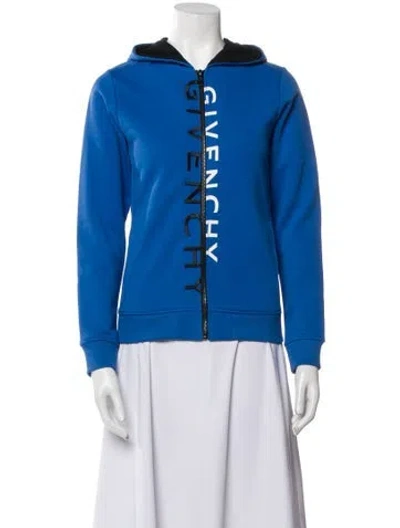 Pre-owned Givenchy Kids' Boys Jacket W/ Tags W/ Tags In Blue