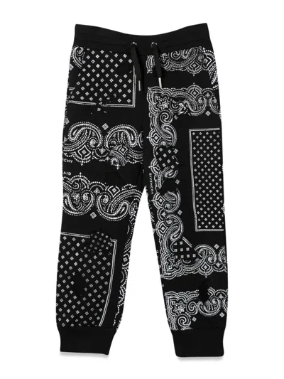 Givenchy Boys' Jogger Print Trousers In Black