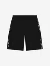 Givenchy Logo-tape Bermuda Shorts In Black