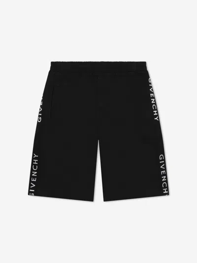 GIVENCHY BOYS LOGO BERMUDA SHORTS