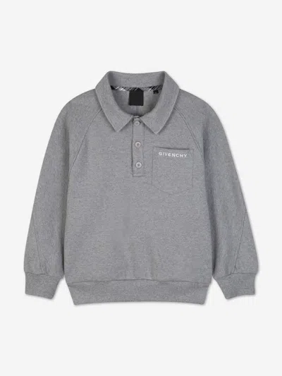 Givenchy Polo Shirt Kids Color Grey In Gray