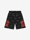 Givenchy 4g Logo-print Track Shorts In Black