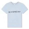 Givenchy Logo-print Cotton T-shirt In Blue