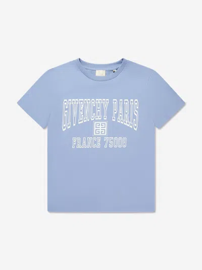 Givenchy Kids' Boys Logo Print T-shirt In Pink