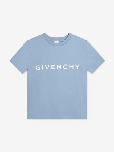 GIVENCHY BOYS LOGO PRINT T-SHIRT