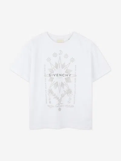 Givenchy Babies' Boys Logo Print T-shirt In White