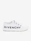 GIVENCHY BOYS LOGO PRINT TRAINERS