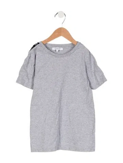 Pre-owned Givenchy Kids' Boys' Logo Print T-shirt In Grey
