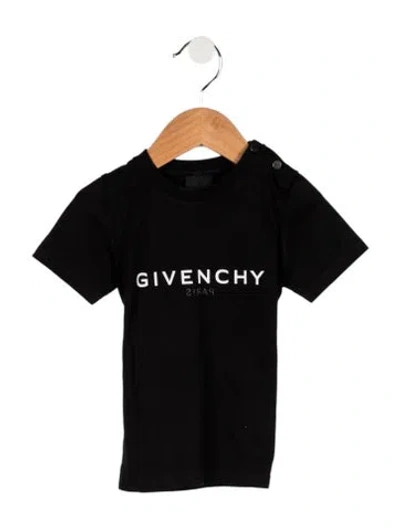 Pre-owned Givenchy Babies' Boys' Logo Short Sleeve T-shirt In Black