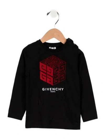 Pre-owned Givenchy Babies' Boys Long Sleeve Shirt In Black