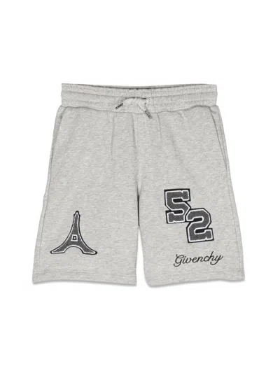 Givenchy Boys' Mini Bermuda Shorts In Gray