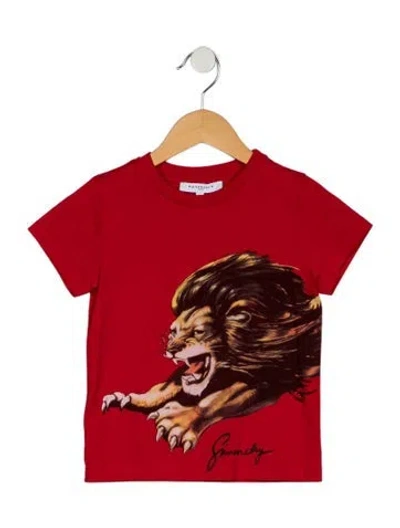 Pre-owned Givenchy Babies'  Boys' Short Sleeve Top In Red