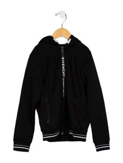 Pre-owned Givenchy Kids' Boys' Solid Jacket In Black