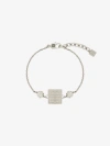 Givenchy 4g Bracelet In Metal With Crystals In Multicolor