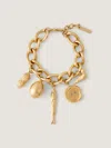 Givenchy Bracelet Lucky Charms En Métal In Gold