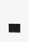 Givenchy Textured Black Wallet With Multiple Card Slots In Black