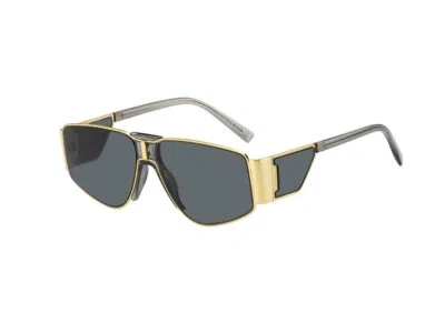 Pre-owned Givenchy Brand  Sunglasses Gv 7166 / S 2f7 / Ir Gray Gold Genuine Woman