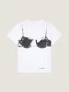 Givenchy Bra-print Graphic T-shirt In White