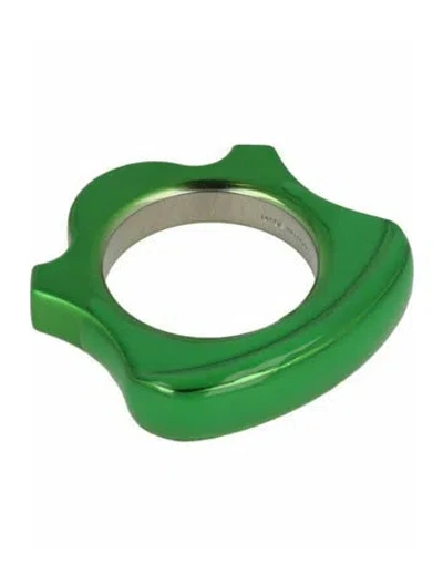 Pre-owned Givenchy Brass Band In Green