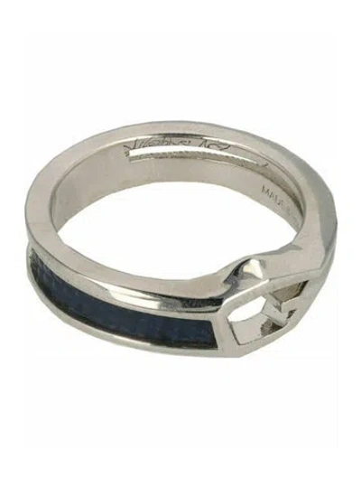 Pre-owned Givenchy Brass Band In Silver