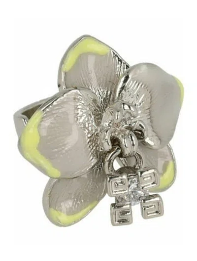 Pre-owned Givenchy Brass Ear Cuff In White