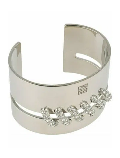 Pre-owned Givenchy Brass Link Bracelet In Silver