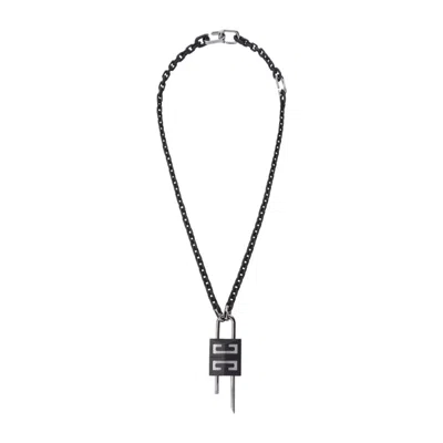 Givenchy Brass Short Necklace In Black