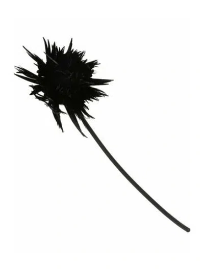 Pre-owned Givenchy Brass Single Earring In Black