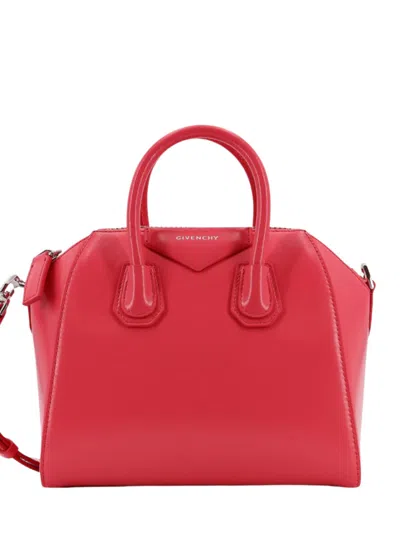 GIVENCHY WOMEN BRIGHT PEACH ANTIGONA MINI SATCHEL, ONESIZE LUXURY SATCHELS FOR WOMEN DARVEYS