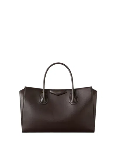 Givenchy Brown Antigona Catchall Medium Tote