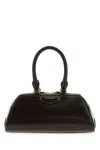 Givenchy Antigona Structured Leather Handbag With Metal Hardware In Brown