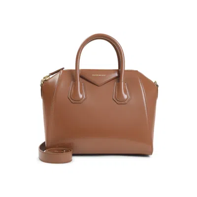 Givenchy Brown Antigona Small Satchel