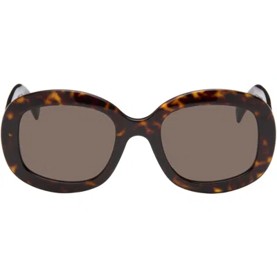 Givenchy Brown City Sunglasses In Multi