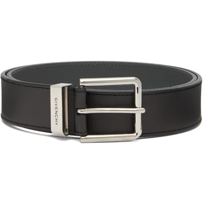 Givenchy Brown Gentlemen Belt In Ebony Brown