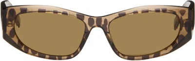 Givenchy Brown Gv Day Cat-eye Sunglasses