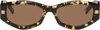 Givenchy Gvday Acetate Cat-eye Sunglasses In Havanna Brown