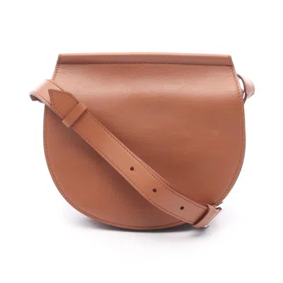 Pre-owned Givenchy Brown Leather Shoulder Bag ()