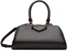 Givenchy Brown Small Antigona East-west Bag In Black