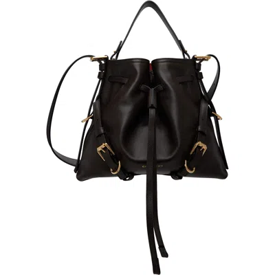 Givenchy Brown Small Voyou Bucket Bag In 206-chocolate