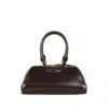Givenchy Women Antigona East West Small Leather Shoulder Bag In Brown